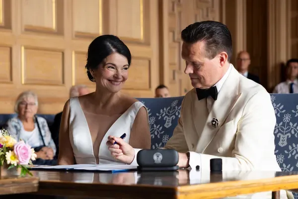 Svart og hvitt på Grand Hotel