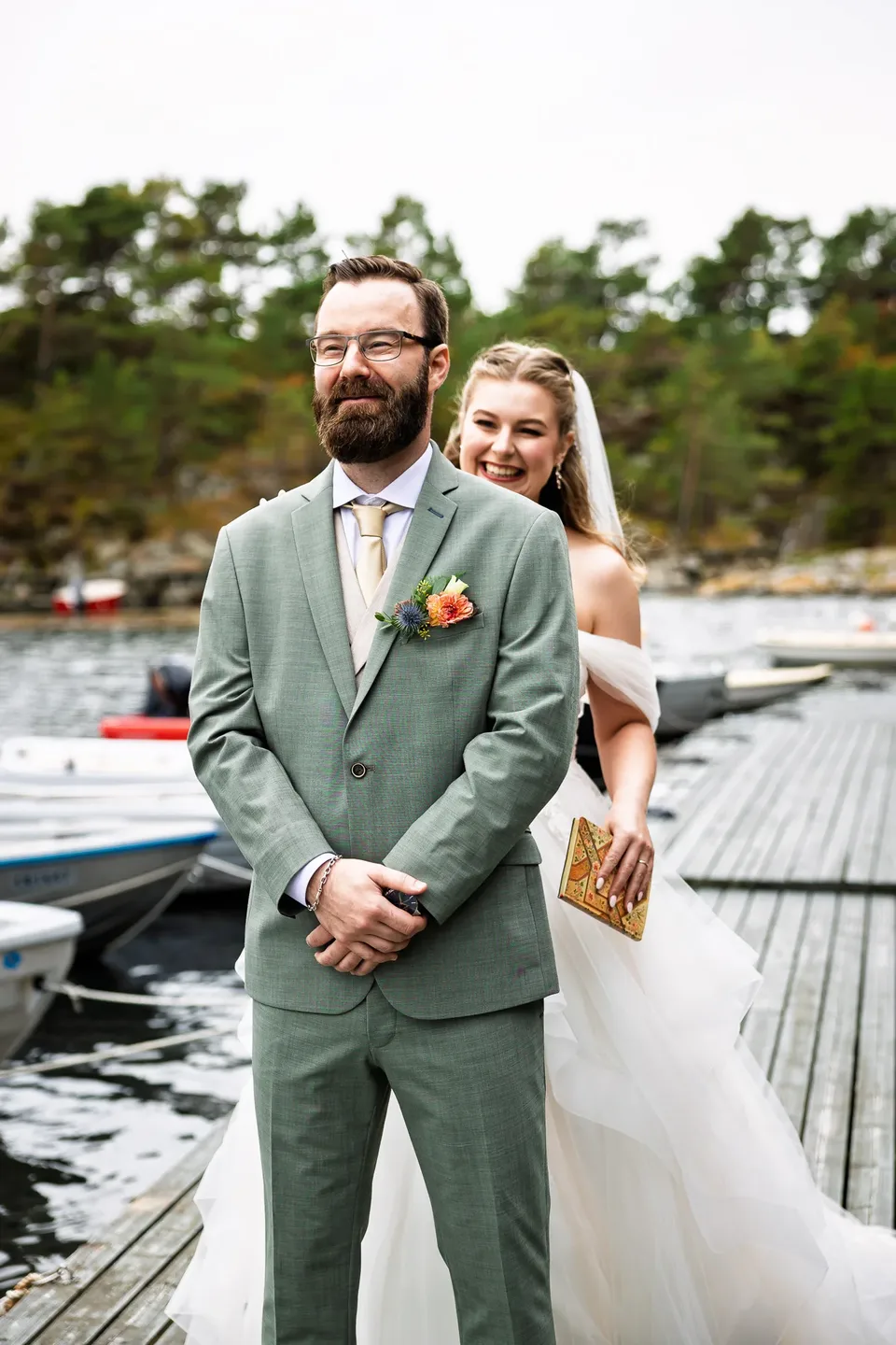Mikrobryllup i skjærgården utenfor Arendal – foto 5