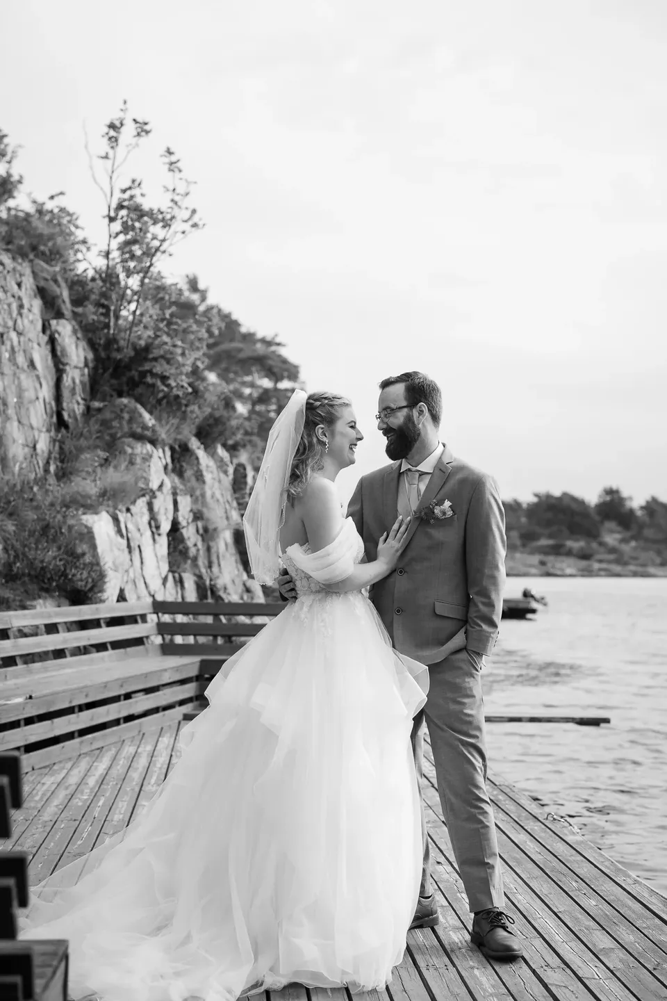 Mikrobryllup i skjærgården utenfor Arendal – foto 10