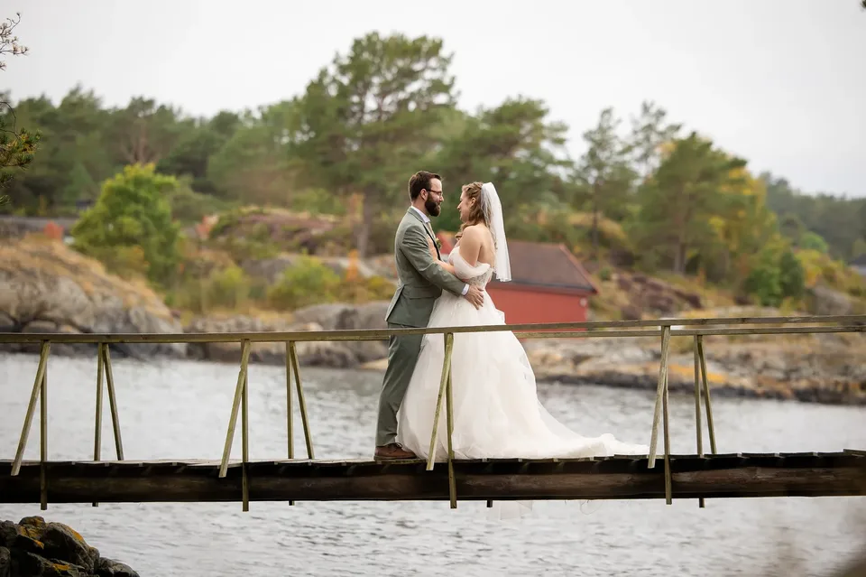 Mikrobryllup i skjærgården utenfor Arendal – foto 9