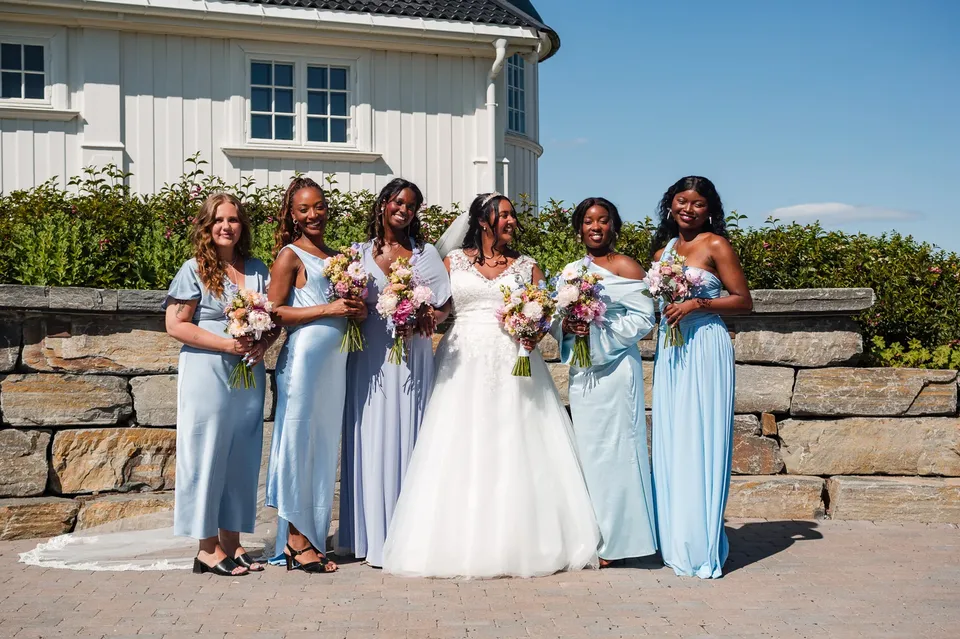 Norsk-afrikansk bryllup i Lillestrøm, og en omgang i Botanisk hage – foto 15