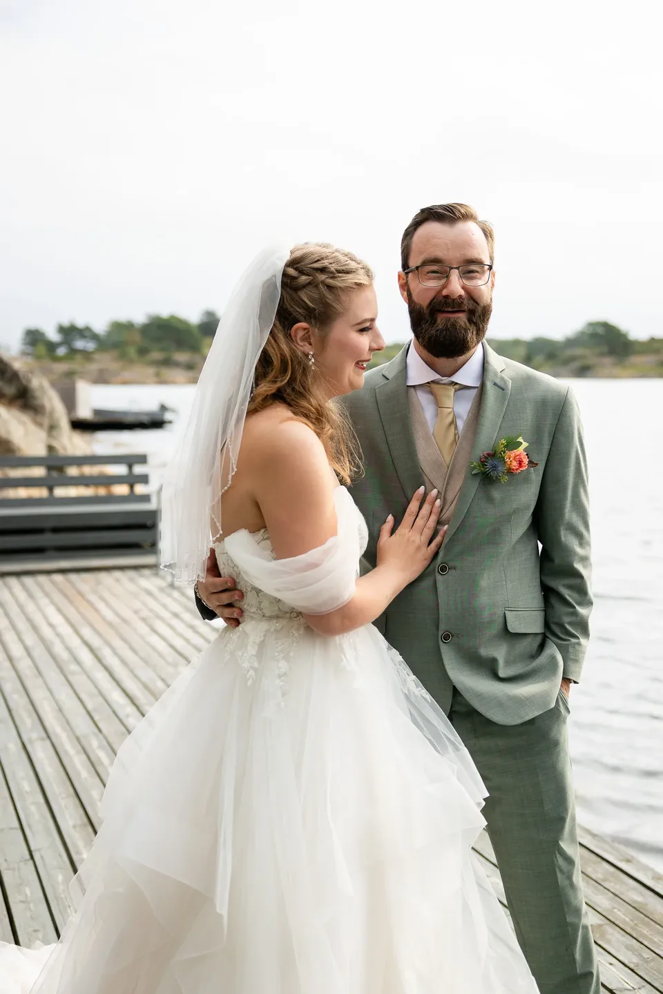 Mikrobryllup i skjærgården utenfor Arendal – foto 7