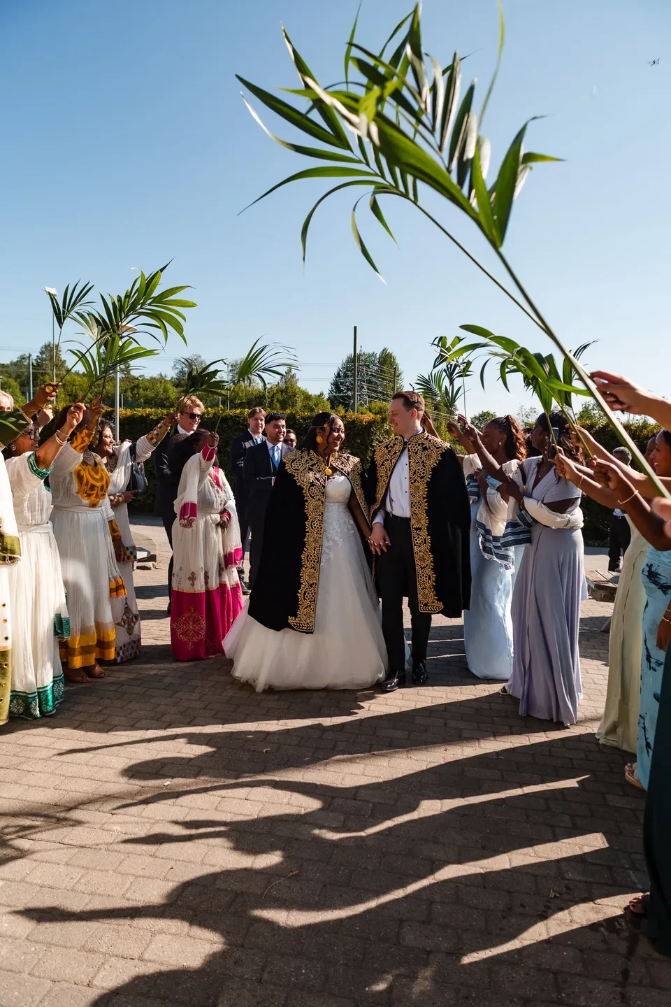 Norsk-afrikansk bryllup i Lillestrøm, og en omgang i Botanisk hage – foto 17