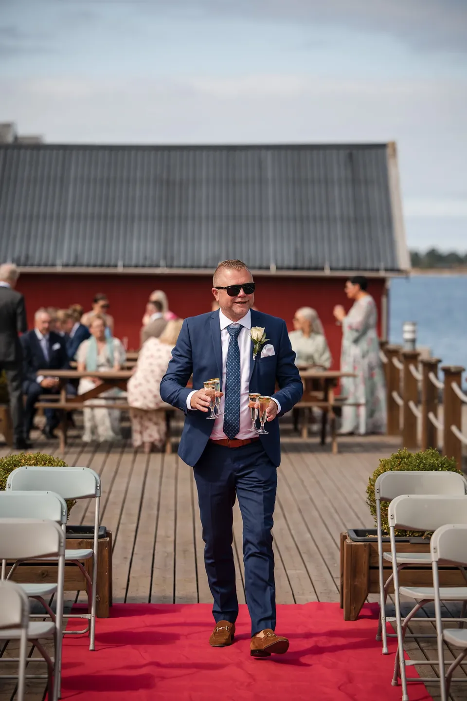 Sommerlys ved småbåthavnen på Averøy – foto 5