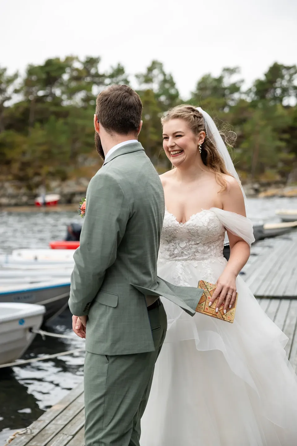 Mikrobryllup i skjærgården utenfor Arendal – foto 6
