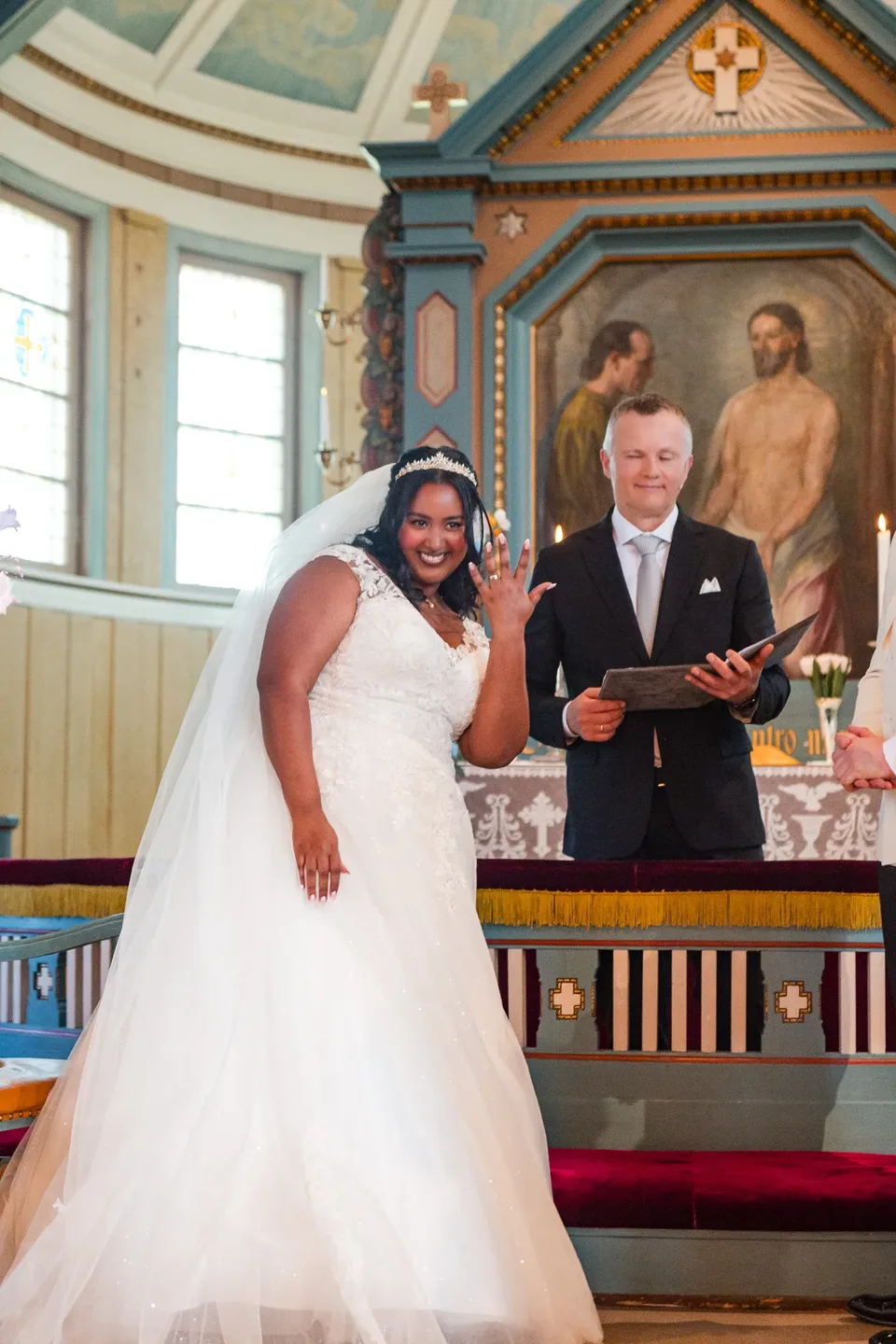Norsk-afrikansk bryllup i Lillestrøm, og en omgang i Botanisk hage – foto 9