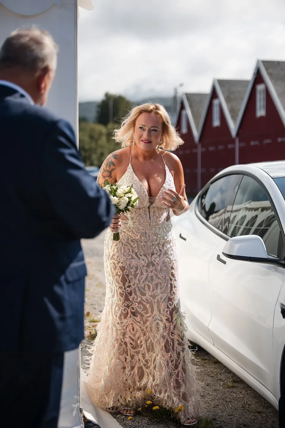 Sommerlys ved småbåthavnen på Averøy – foto 3