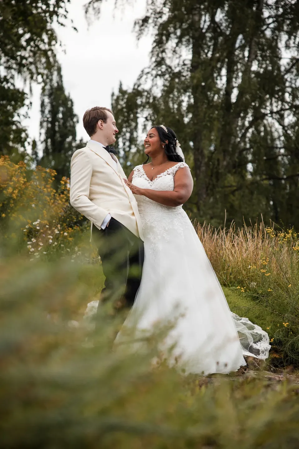 Norsk-afrikansk bryllup i Lillestrøm, og en omgang i Botanisk hage – foto 31