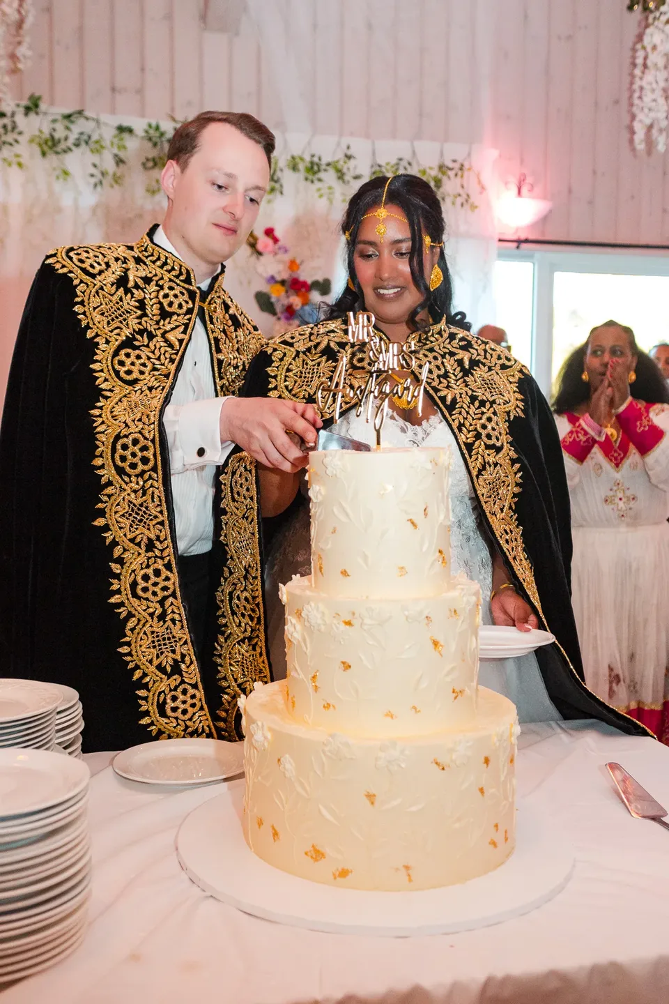 Norsk-afrikansk bryllup i Lillestrøm, og en omgang i Botanisk hage – foto 18
